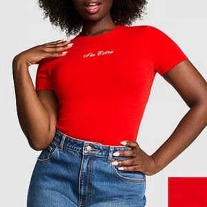 PINK Cotton Baby Tee